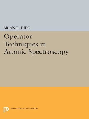 cover image of Operator Techniques in Atomic Spectroscopy